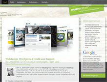 Tablet Screenshot of homepage-bremen.de